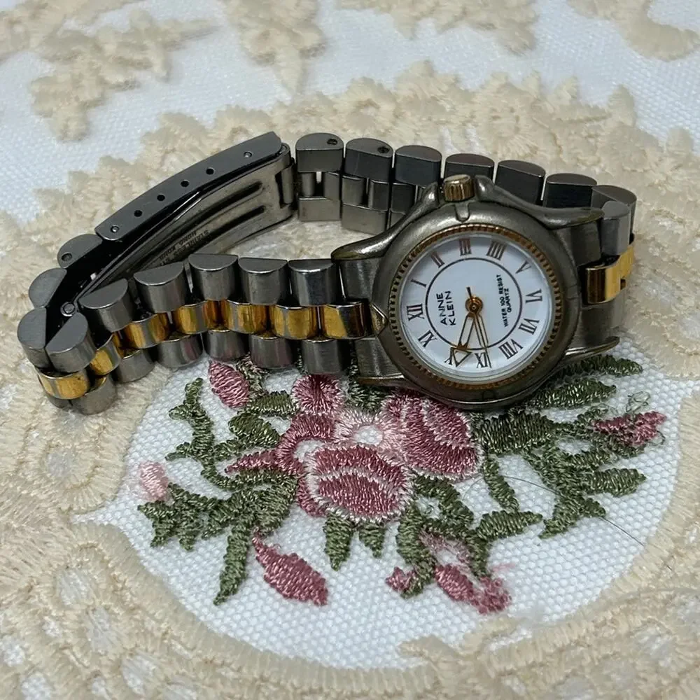 Vintage Anne Klein Two-Tone Classic Watch